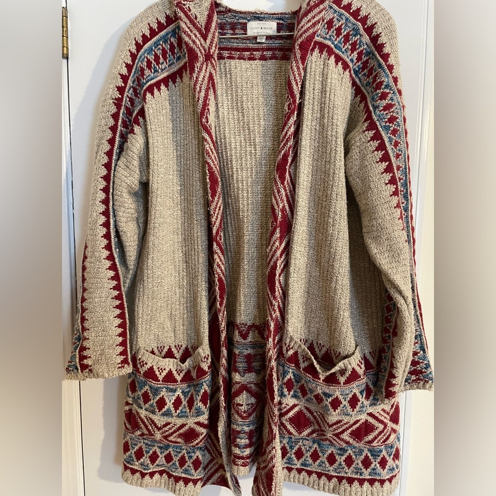 Absolutely gorgeous Bohemian Aztec cardigan